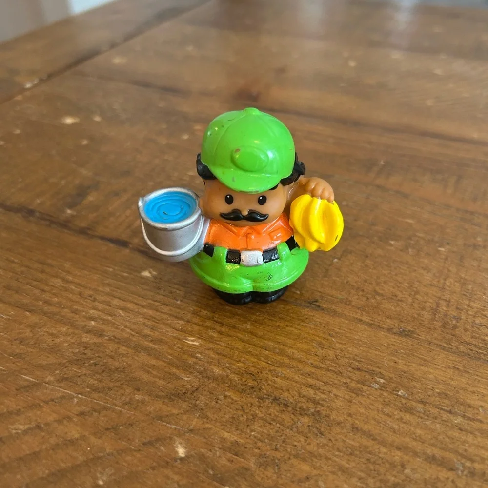 Fisher Price Little People zookeeper as is